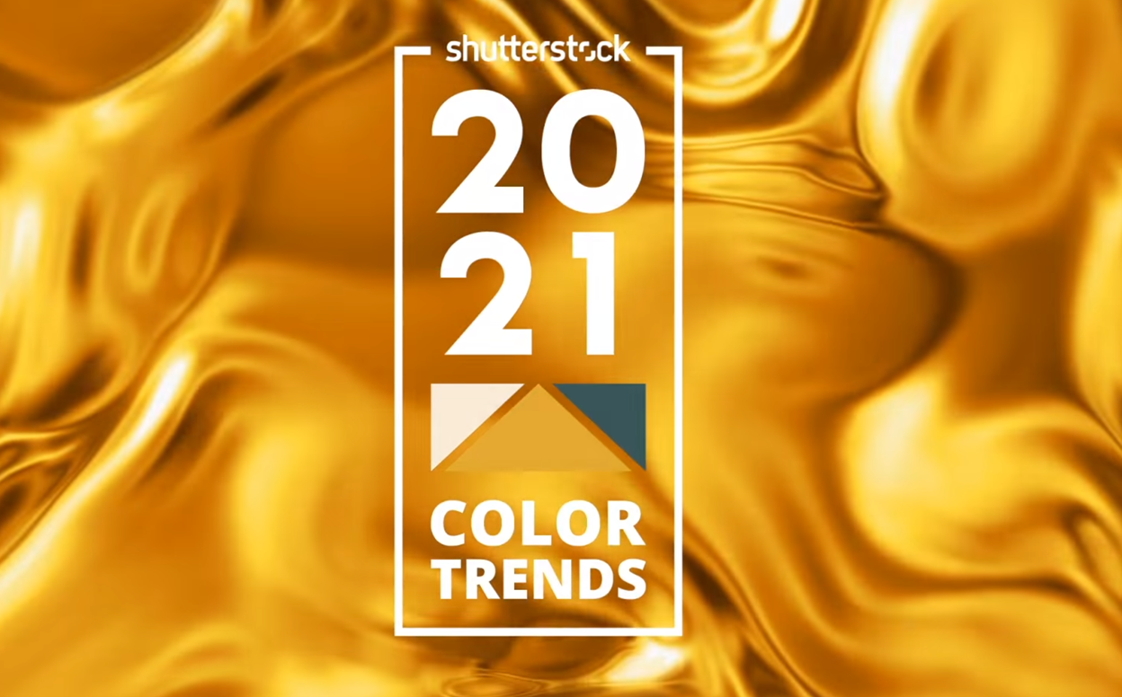 2021 Color Trends by Shutterstock Color design