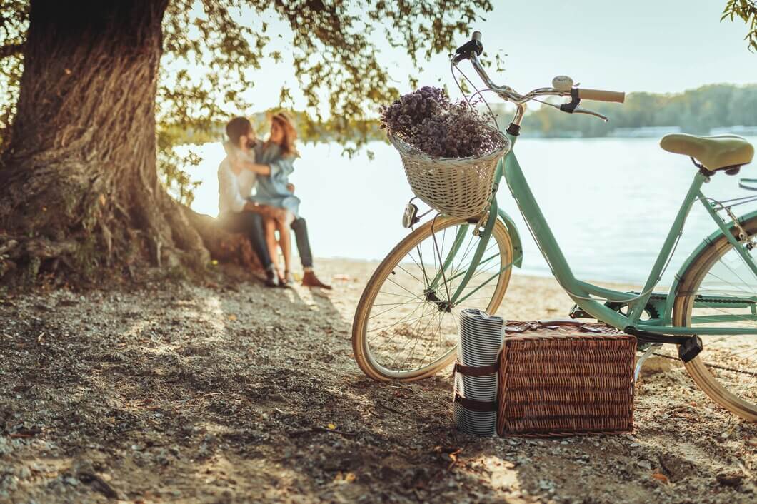 pastel-colored-bicycle-with-basket-full-picnic-goodies_579247-1789