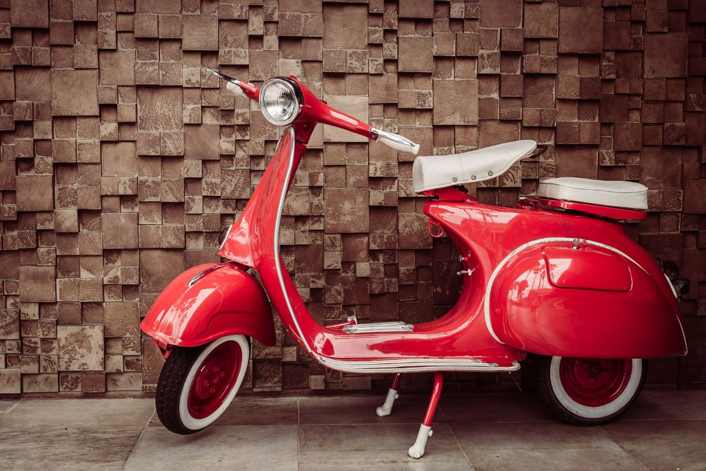 red-vintage-motorcycle