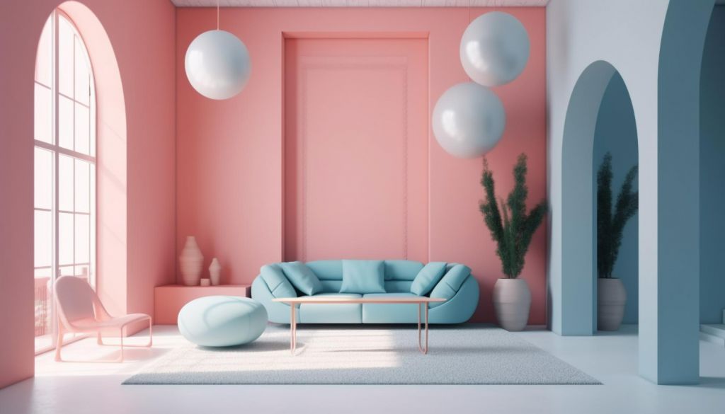 pastel room