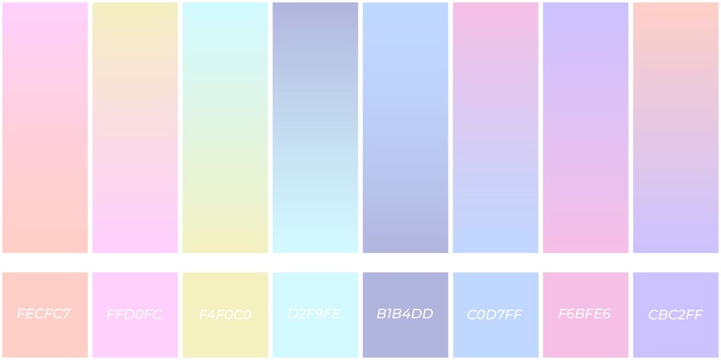 pastel color