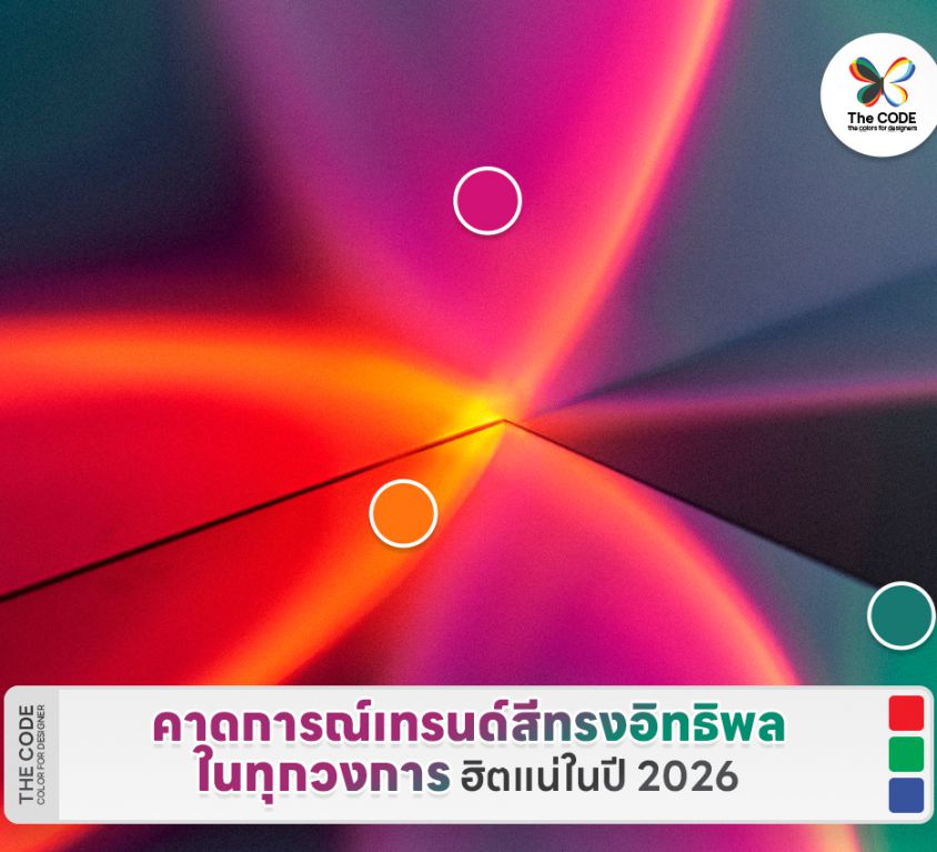 คาดการณ์เทรนด์สีทรงอิทธิพลในทุกวงการ ฮิตแน่ในปี 2026