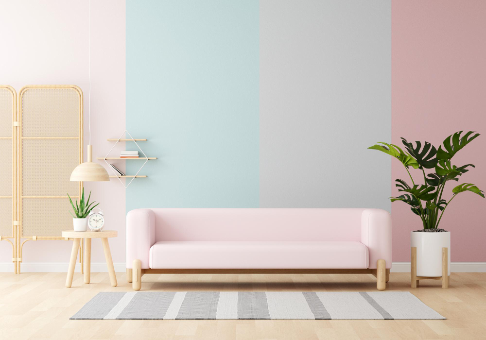 interior design pastel