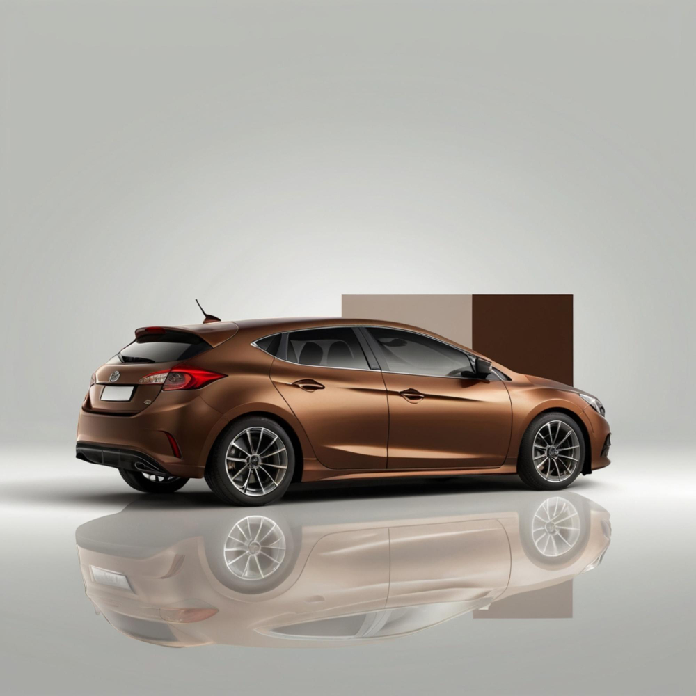 Mocha Mousse pantone car