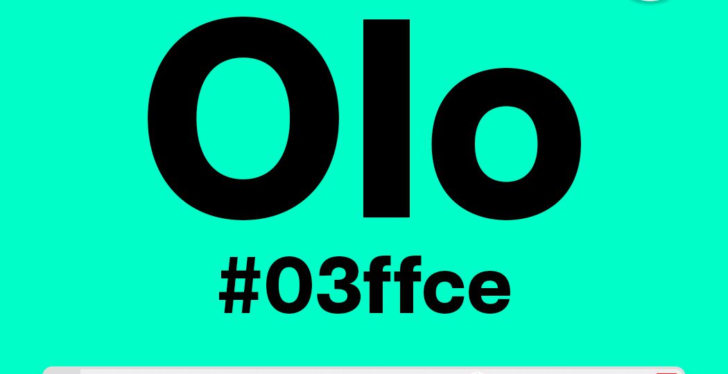 Olo ทำความรู้จักสีใหม่ที่โลกเพิ่งค้นพบกับ The Code Color
