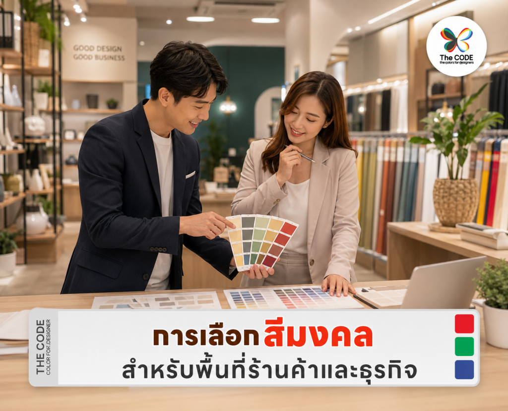 การเลือกสีมงคลสำหรับพื้นที่ร้านค้าและธุรกิจ